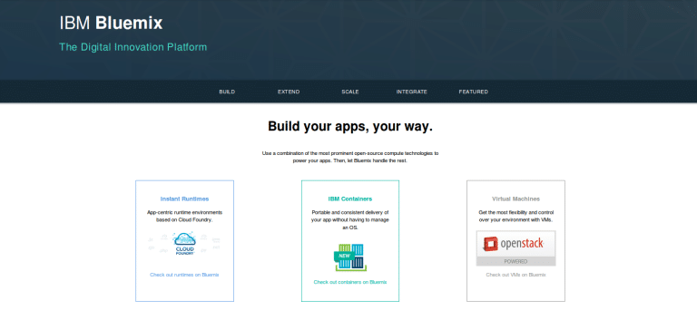 Bluemix overview