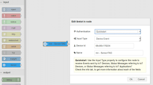 IBM Internet Of Things input node