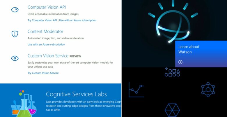 IBM Watson Services vs Microsoft Cognitive Services