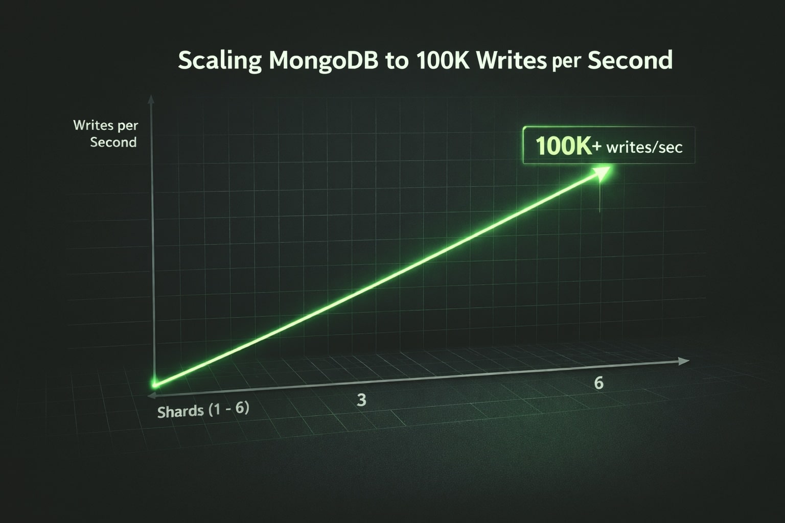 scaling mongodb to 100k writes per second