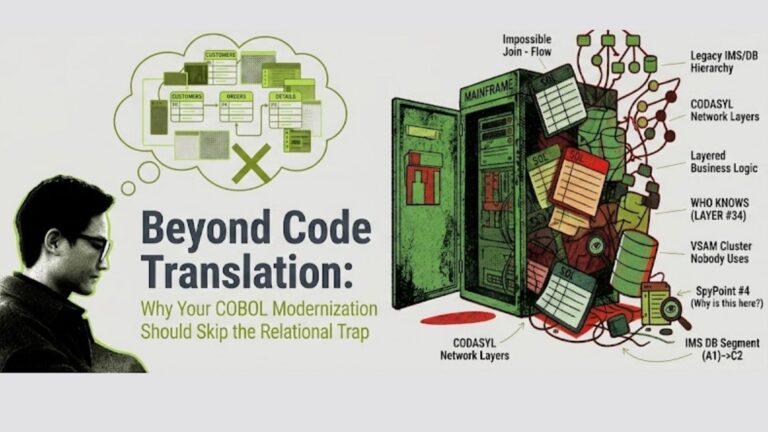 Beyond Code Translation Why Your COBOL Modernization Should Skip the Relational Trap