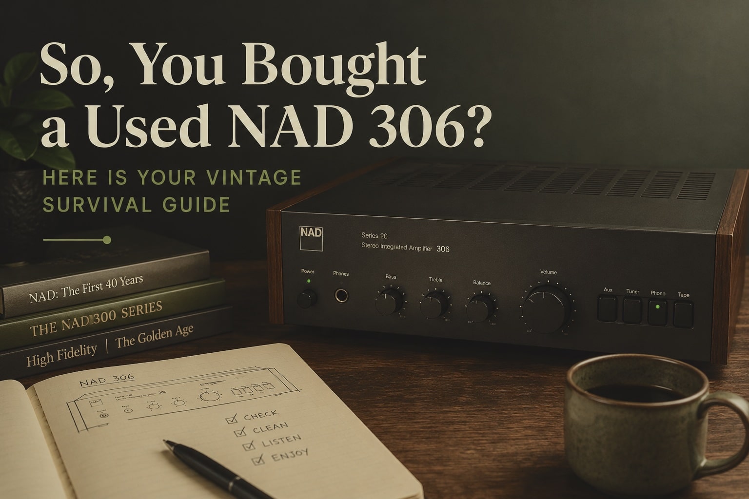 o, You Bought a Used NAD 306? Here is Your Vintage Survival Guide